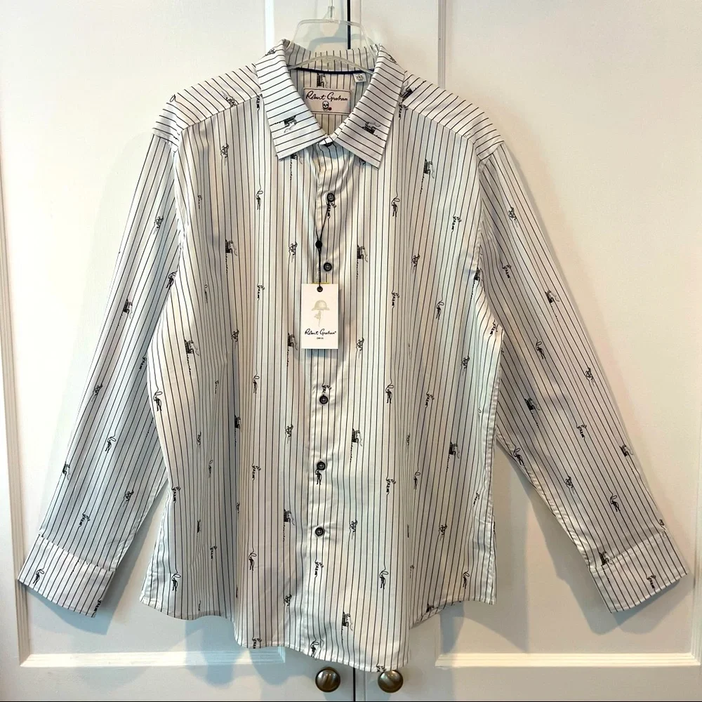 ROBERT GRAHAM ‘RUNAWAY TRAIN’ CLASSIC FIT LONG SLEEVE SHIRT
